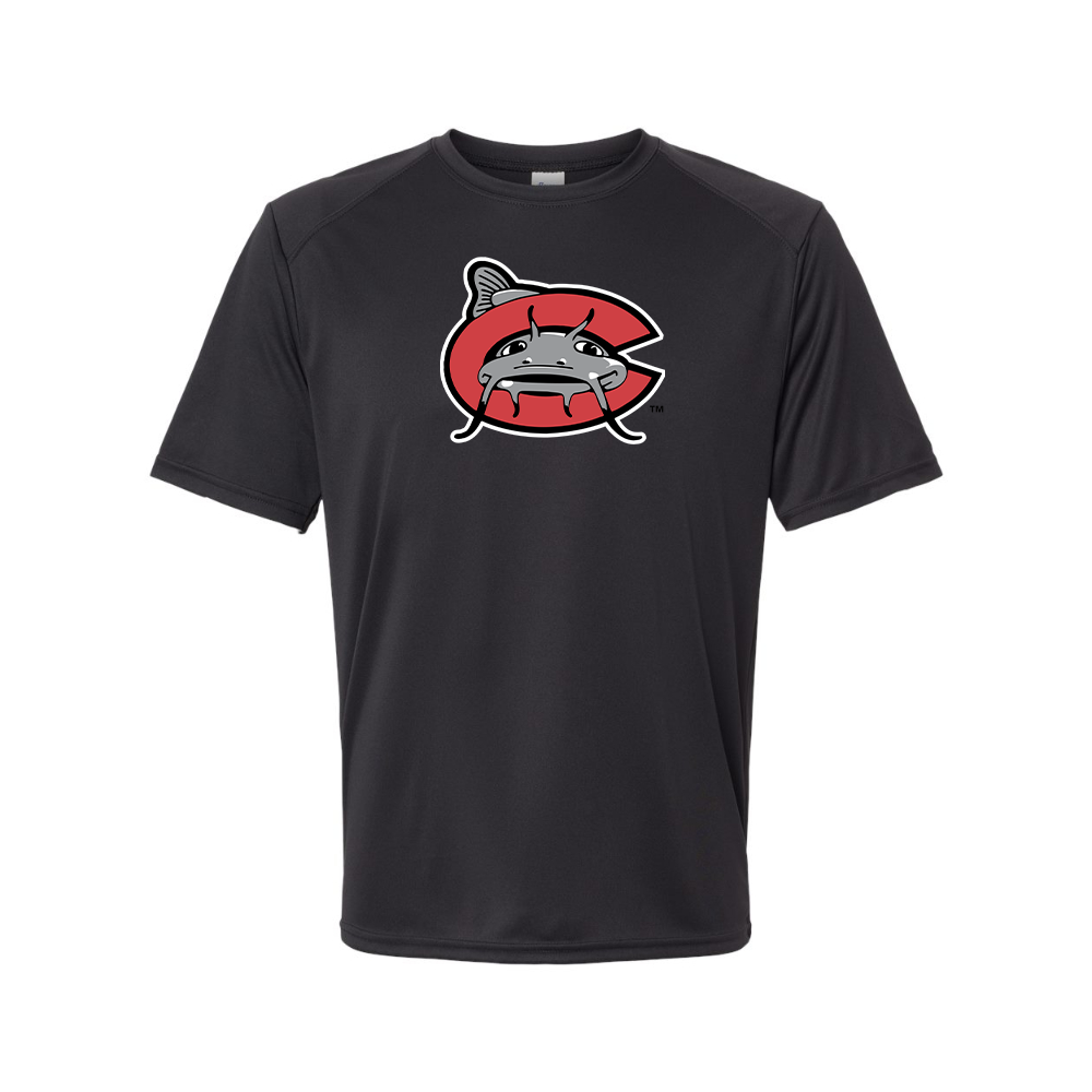 Men's Carolina Mudcats Logo Performance T-Shirt