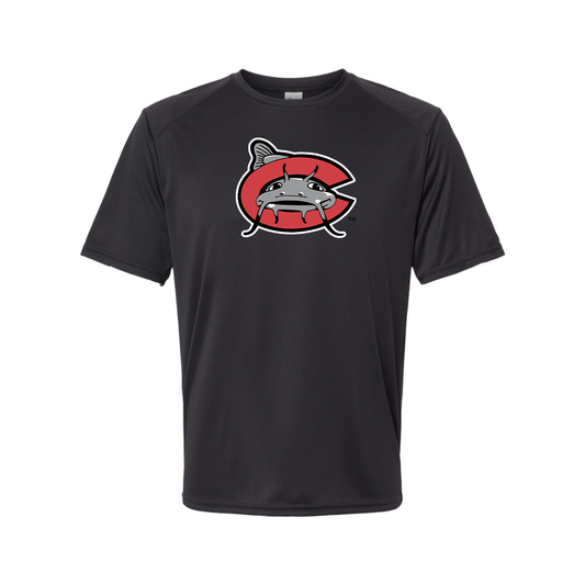 Men's Carolina Mudcats Logo Performance T-Shirt