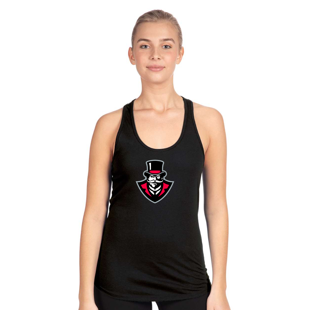 Women's Austin Peay Governors  Next Level Ideal Racerback Tank
