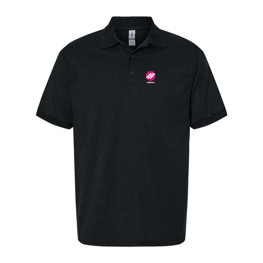Men's Lausanne Métro Logo Dry Blend Polo