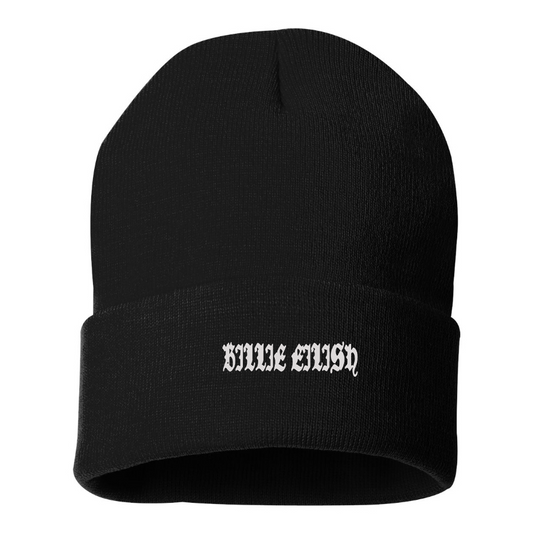 Billie Eilish   Logo Beanie Hat