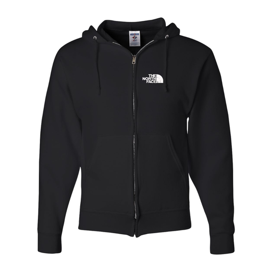 Men's The North Face Black JERZEES NuBlend Full-Zip Hooded Sweatshirt