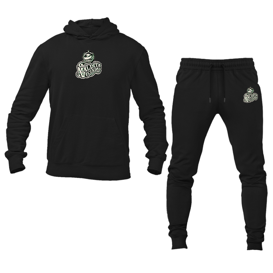 Men's Maldita Vecindad Logo Hoodie Joggers Set