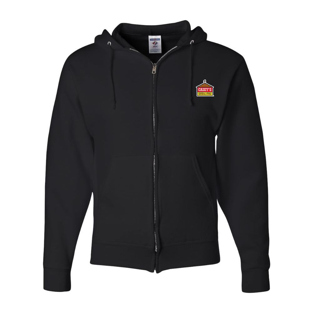 Men's Casey's General Store JERZEES NuBlend Full-Zip Hooded Sweatshirt