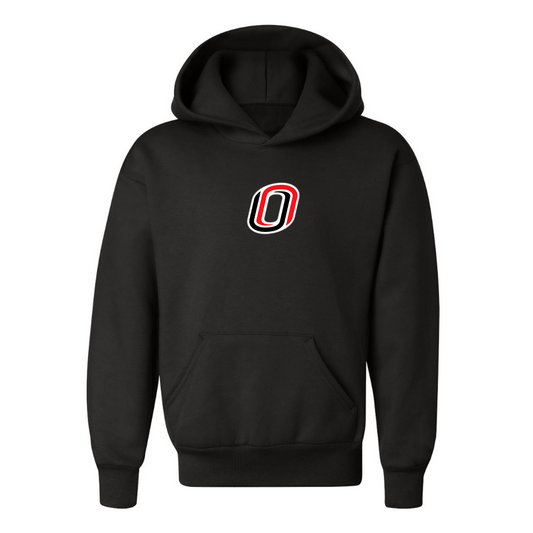Youth Nebraska Omaha Mavericks Logo Pullover Hoodie