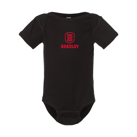 Bradley Braves Rabbit Skins Infant Baby Rib Bodysuit