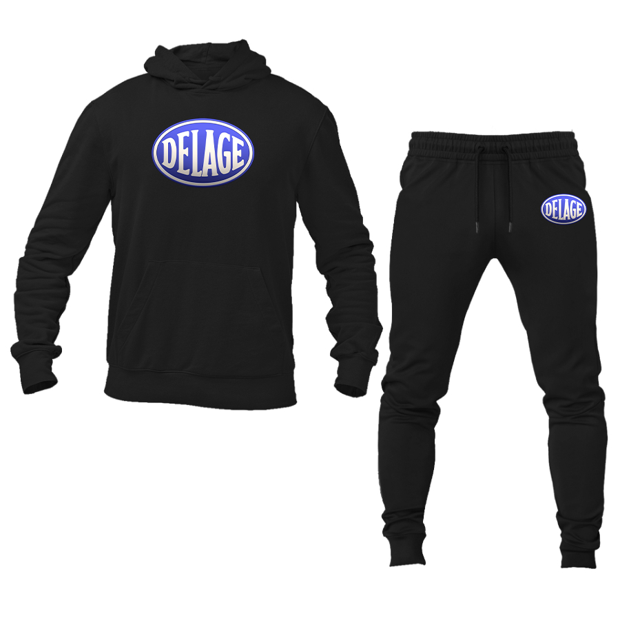 Men's Delage  Logo Hoodie Joggers Set