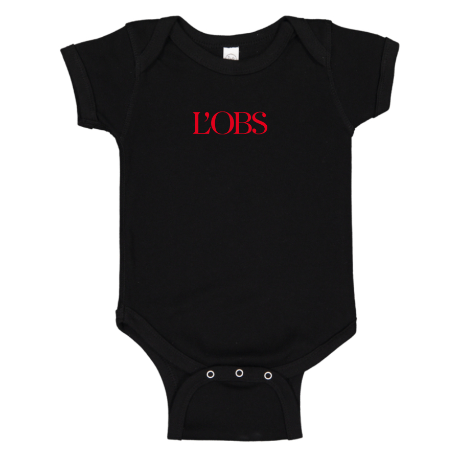 L'OBS Logo  Baby Onesie Romper