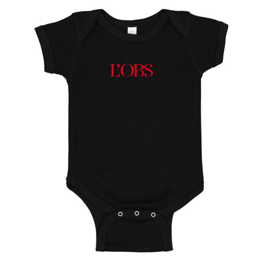 L'OBS Logo  Baby Onesie Romper