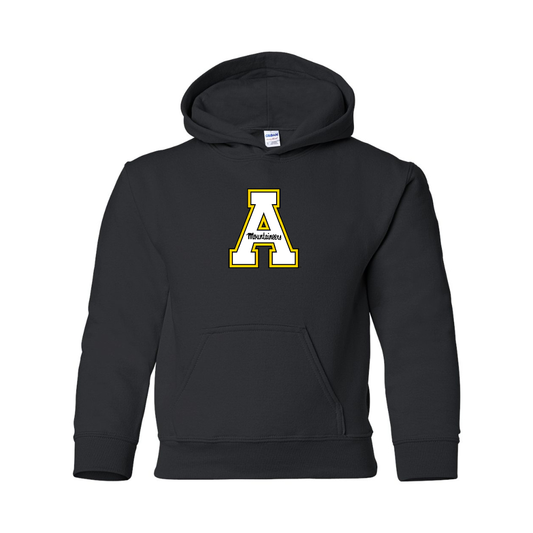 Youth  Appalachian State Mountaineers Gildan Heavy Blend  Hooded Sweatshirt