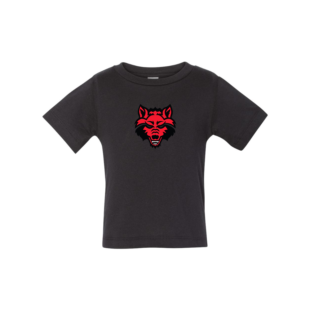Arkansas State Red Wolves BELLA CANVAS Infant Jersey Tee