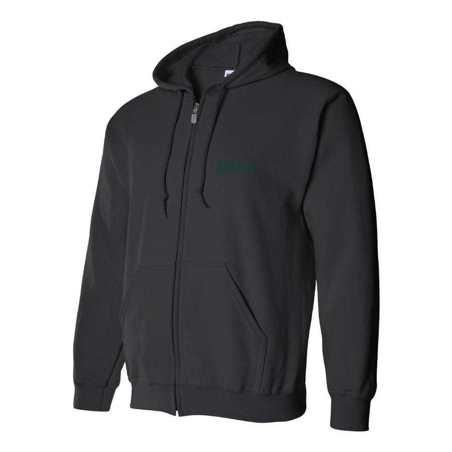 Men's Zevia Logo Zipper Hoodie