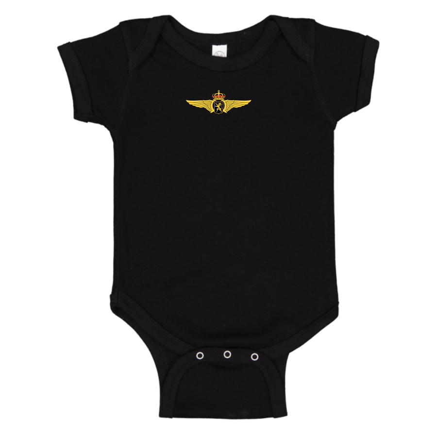 Belgian Air Force  Logo Baby Onesie Romper