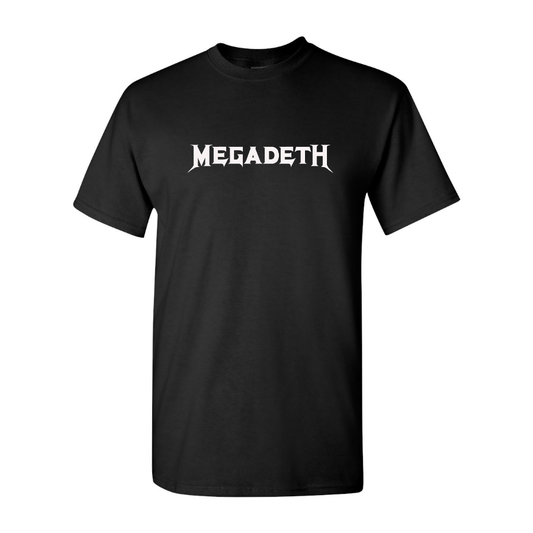 Men's Megadeth Logo Cotton T-Shirt
