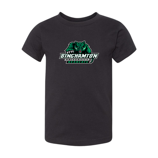 Binghamton Bearcats BELLA  CANVAS Toddler Jersey Tee