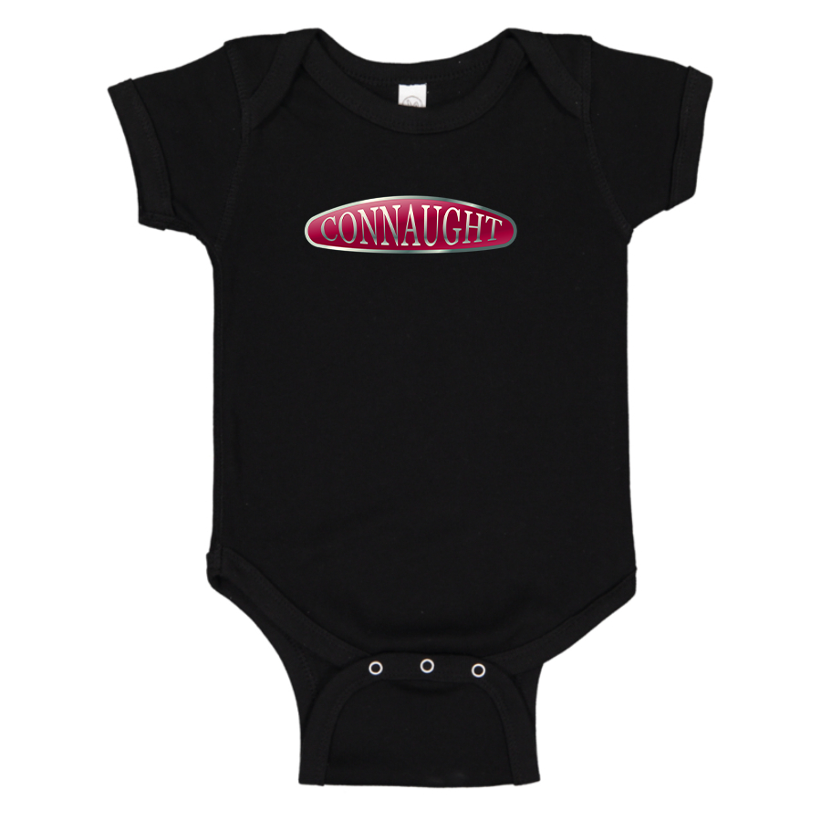 Connaught Motor Company  Logo Baby Onesie Romper