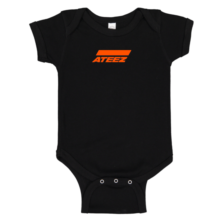Ateez Logo Baby Onesie Romper