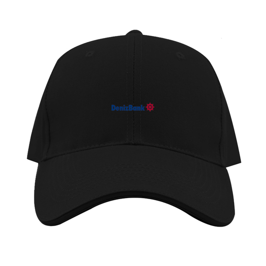 DenizBank Logo  Dad Baseball Cap Hat