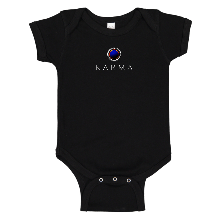 Karma Logo Baby Onesie Romper