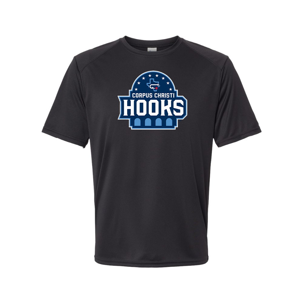 Men's Corpus Christi Hooks Logo Performance T-Shirt