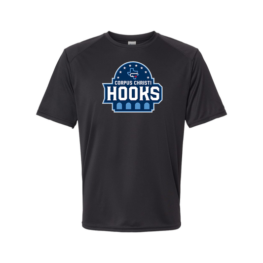 Men's Corpus Christi Hooks Logo Performance T-Shirt