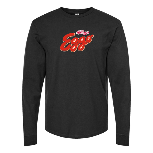 Men's Eggo Logo Cotton Long Sleeve T-Shirt
