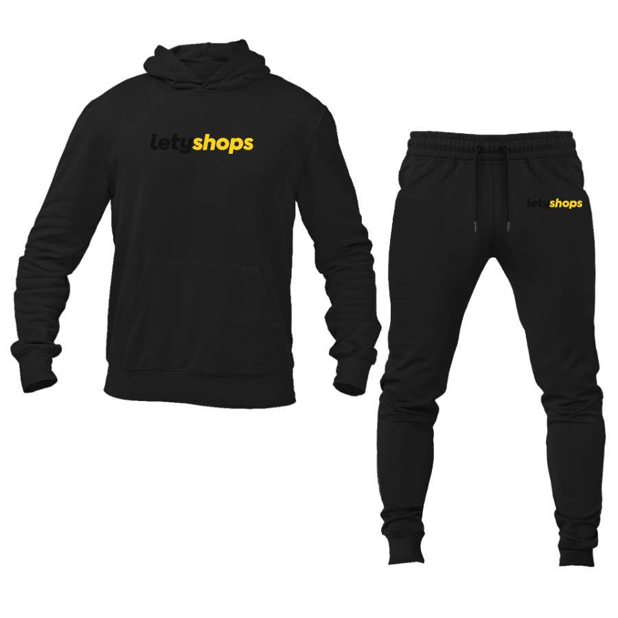 Men's LetyShops Logo Hoodie Joggers Set