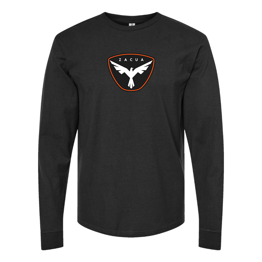 Men's Zacua Logo  Cotton Long Sleeve T-Shirt