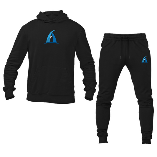 Men's Aspark  Logo Hoodie Joggers Set
