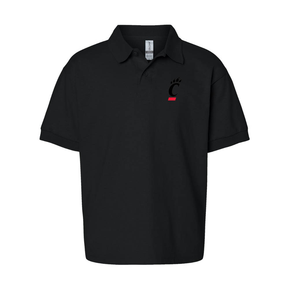 Youth Cincinnati Bearcats Gildan Dry Blend Jersey Polo