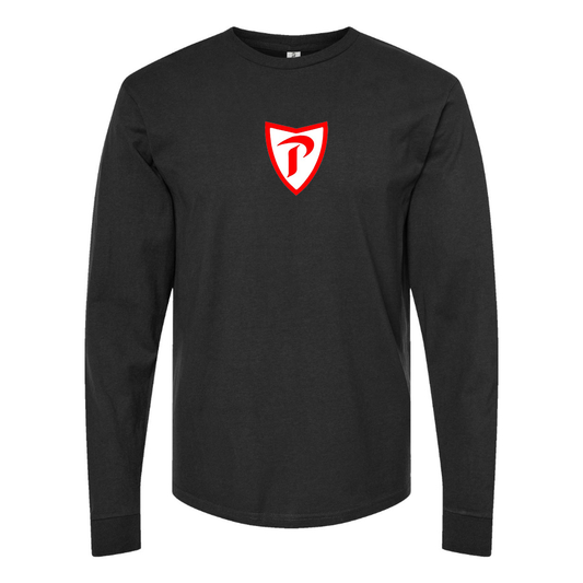 Men's Prince Motor Company Logo Cotton Long Sleeve T-Shirt