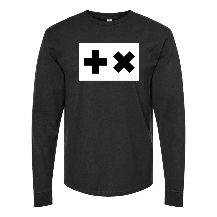 Men's Martin Garrix Logo Cotton Long Sleeve T-Shirt