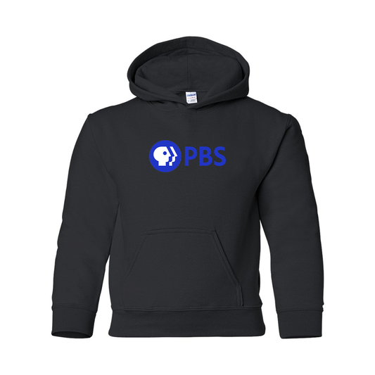 Youth  PBS Blue Gildan Heavy Blend  Hooded Sweatshirt