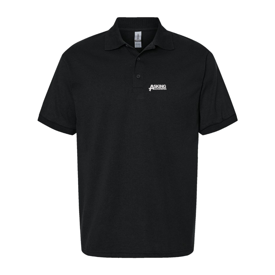 Men's Asking Alexandria Logo Dry Blend Polo