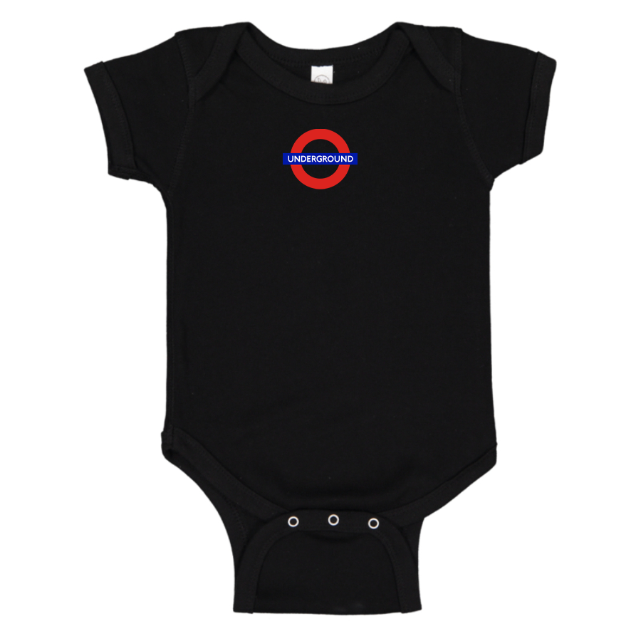 London Tube  Logo Baby Onesie Romper