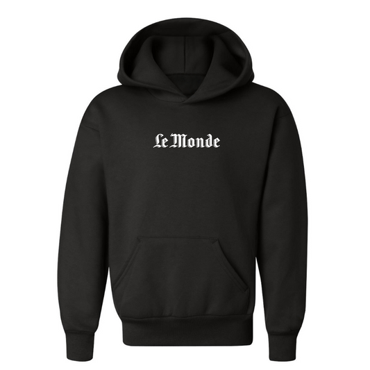 Youth Le Monde Logo Pullover Hoodie