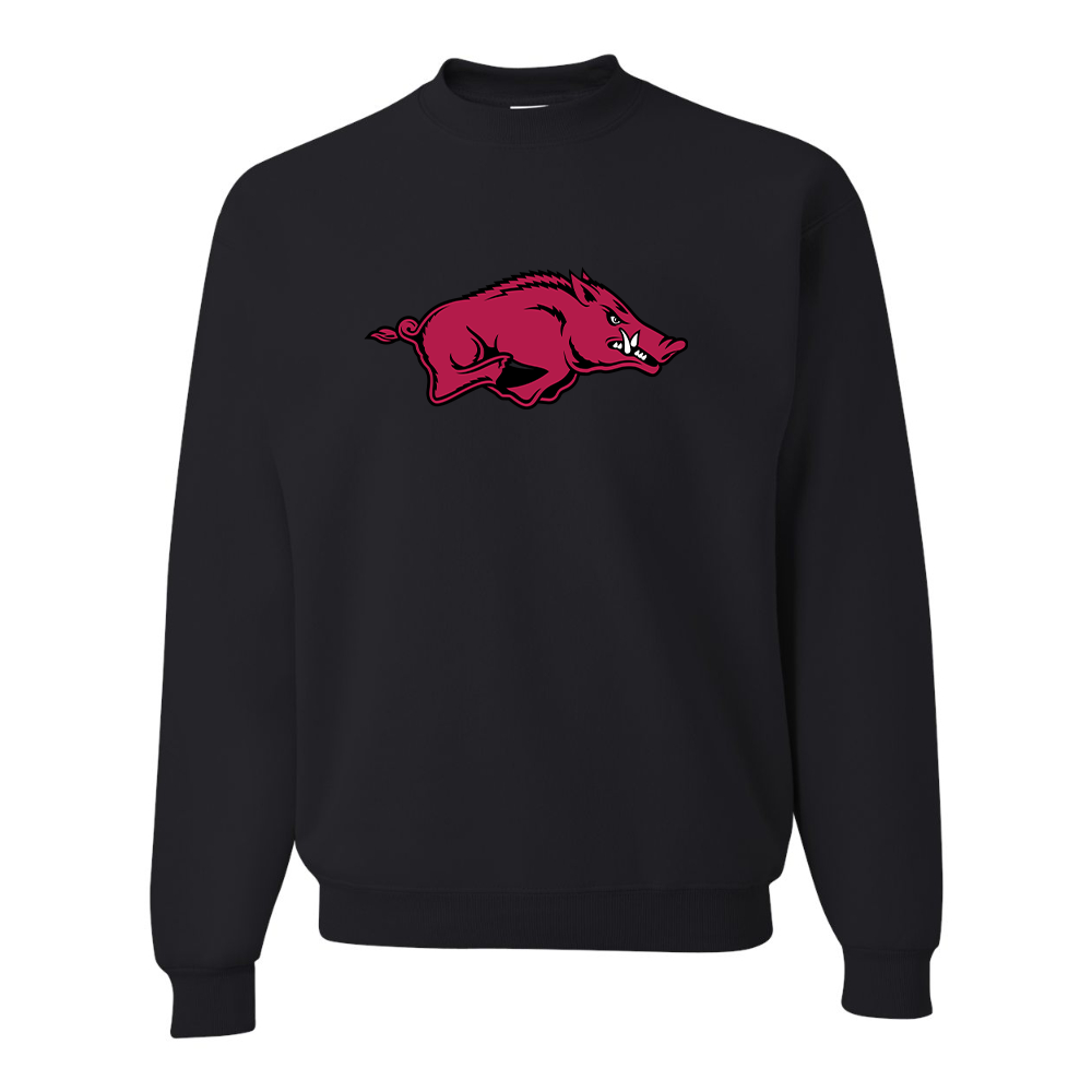 Men's Arkansas Razorbacks JERZEES NuBlend Crewneck Sweatshirt