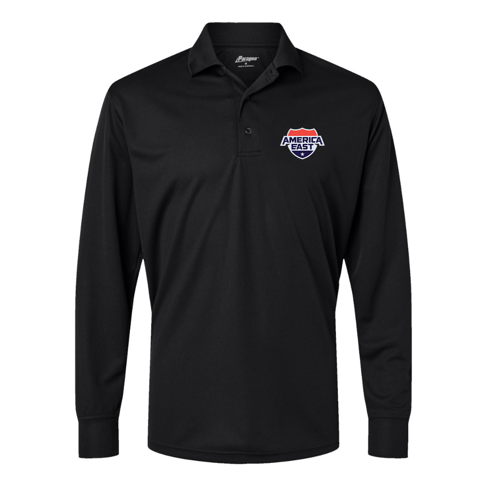 Men's America East Conference Paragon Prescott Long Sleeve Polo