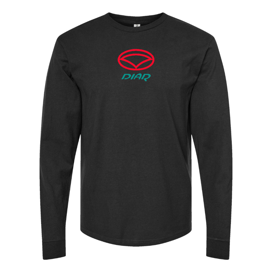 Men's Diar Motors Logo Cotton Long Sleeve T-Shirt