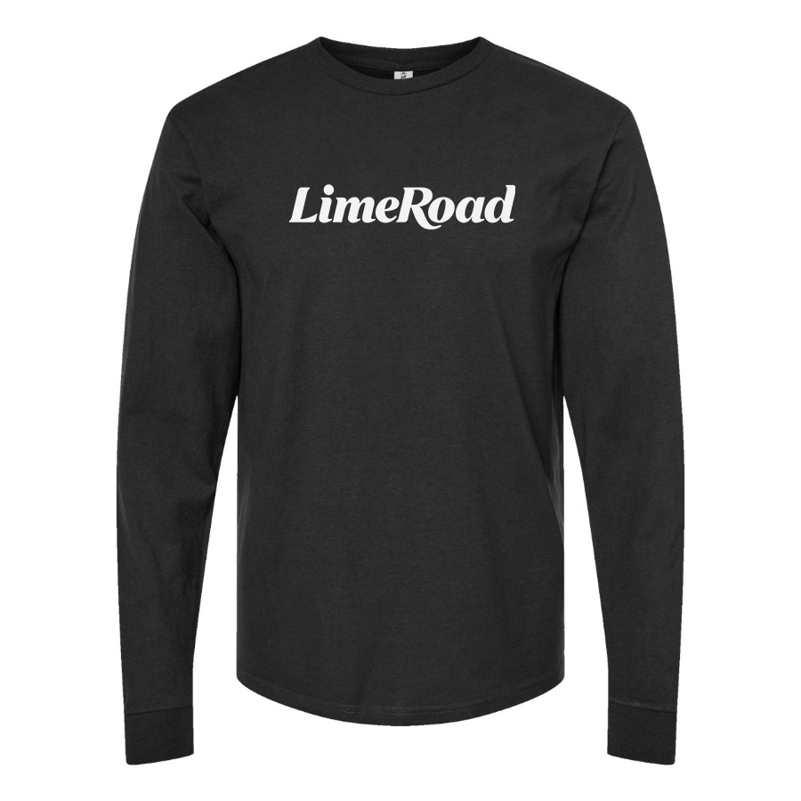 Men's Limeroad Logo Cotton Long Sleeve T-Shirt