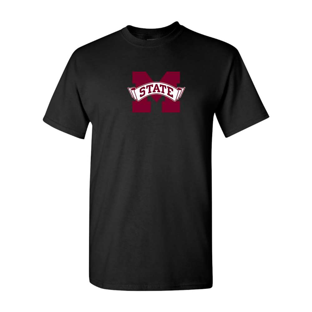 Men's  Mississippi State Bulldogs Logo Cotton T-Shirt