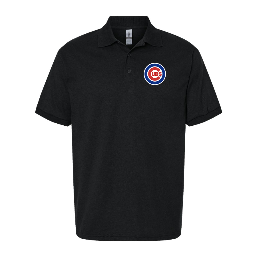 Men's Chicago Cubs Logo Dry Blend Polo