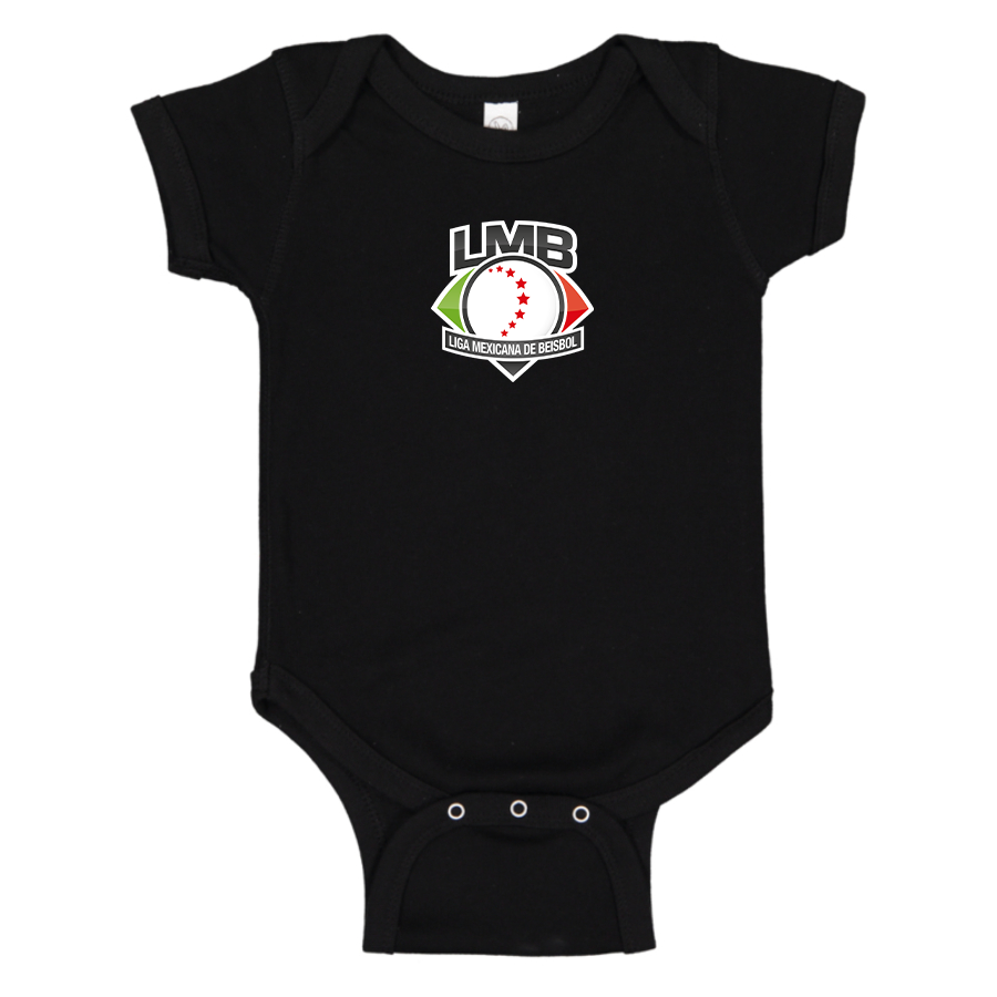 Liga Mexicana de Béisbol Logo Baby Onesie Romper