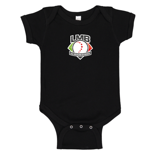 Liga Mexicana de Béisbol Logo Baby Onesie Romper