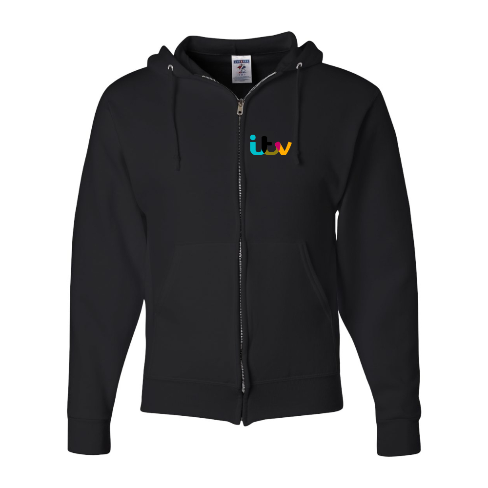 Men's  Itv JERZEES NuBlend Full-Zip Hooded Sweatshirt