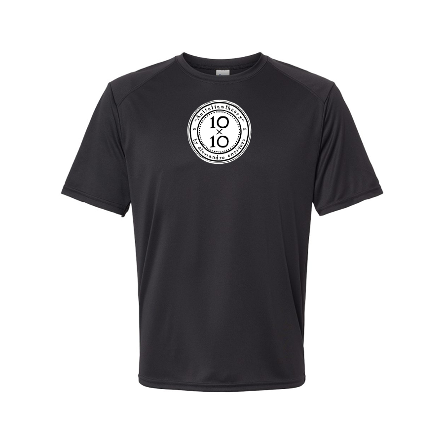 Men's 10x10 An Italian Theory Logo Performance T-Shirt