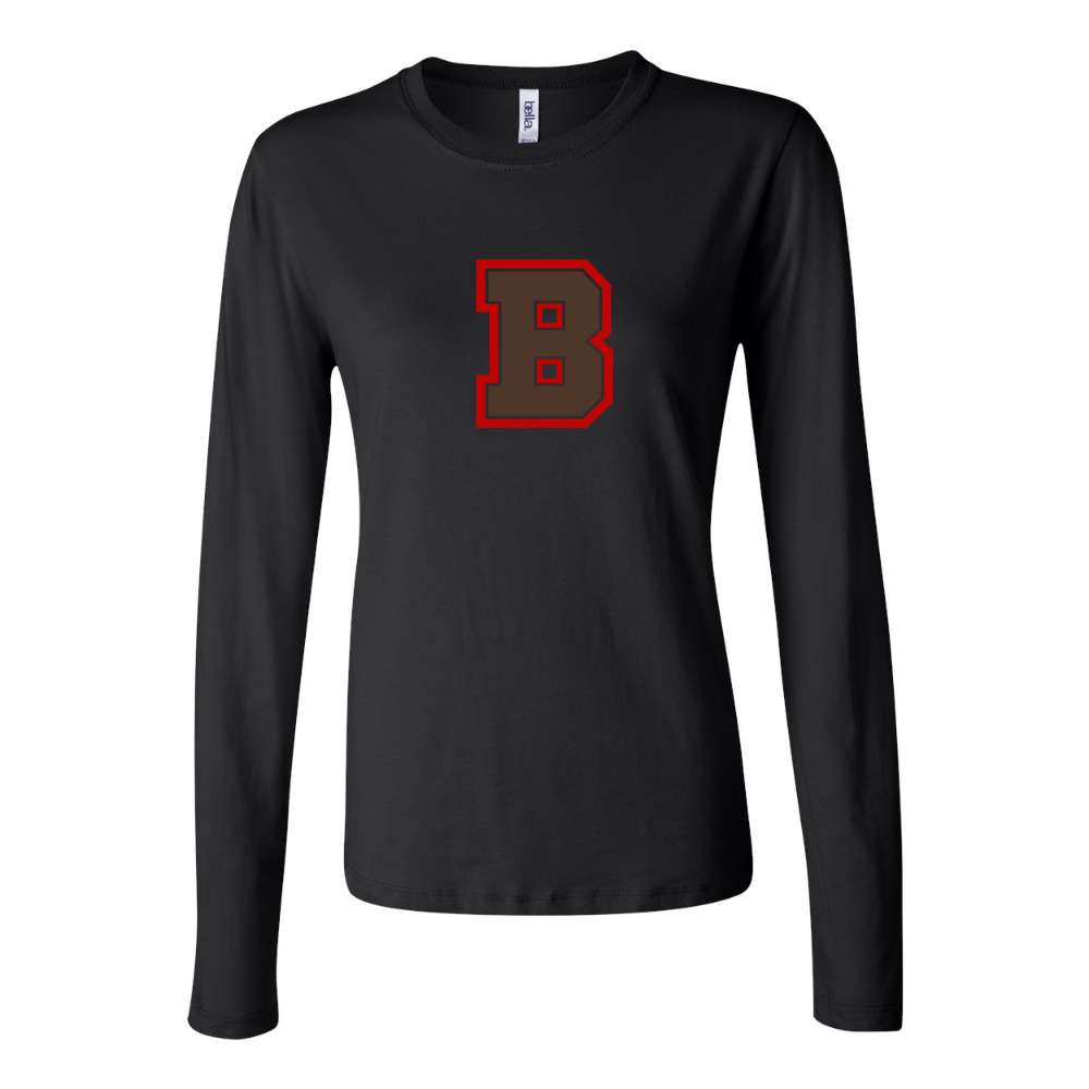 BELLA CANVAS Brown Bears Jersey Long Sleeve Tee
