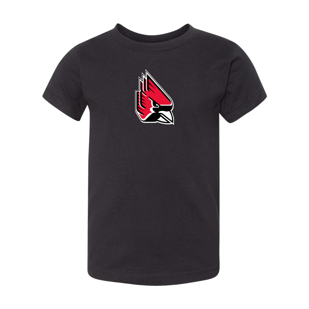 Ball State Cardinals BELLA  CANVAS Toddler Jersey Tee