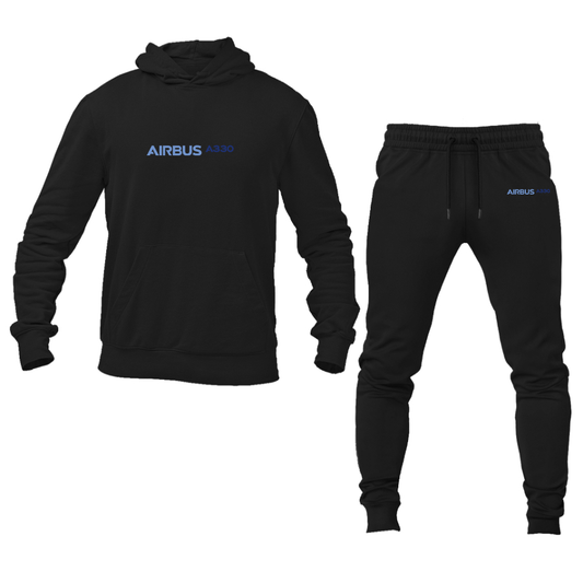 Men's A330 Logo Hoodie Joggers Set