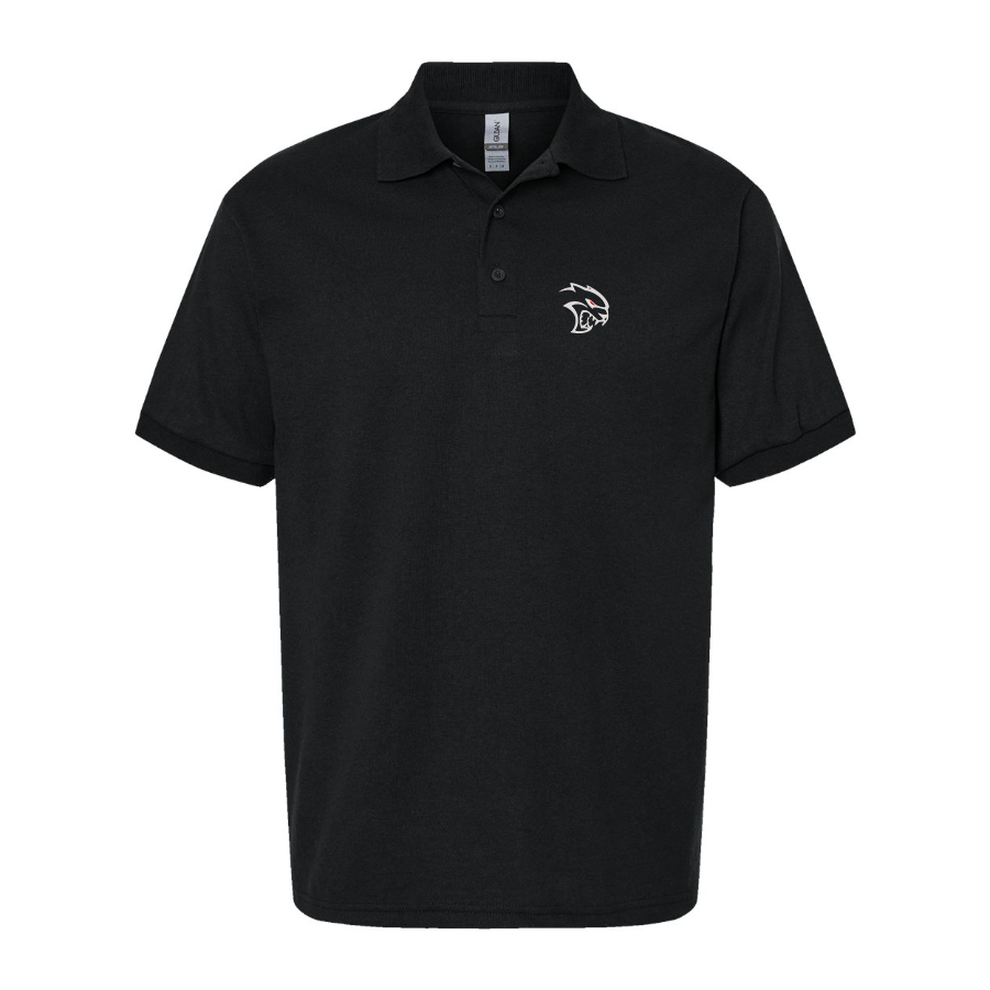 Men's Dodge Hellcat Logo Dry Blend Polo